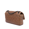 Secondhand Chanel Medium Glazed Calfskin Duo Color Flap
