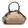 Gucci Diamante Canvas Sukey Satchel Secondhand