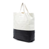 Celine Bicolor Leather Vertical Cabas Tote Secondhand