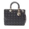 Dior Large Lambskin Cannage Lady Dior Secondhand