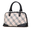 Burberry Nova Check Canvas Handbag Secondhand