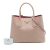 Prada Medium Saffiano Cuir Double Satchel Secondhand