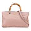 Gucci Medium Calfskin Bamboo Shopper Satchel Secondhand