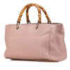 Gucci Medium Calfskin Bamboo Shopper Satchel Secondhand