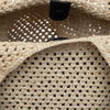 LOEWE Small Raffia Punch Hole Hobo Secondhand