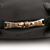 Miu Miu Softy Calfskin Embossed Logo Shoulder Bag Secondhand