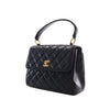 Chanel Mini Quilted Lambskin Kelly Top Handle Bag Secondhand
