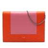Celine Leather Frame Wallet on Chain Secondhand
