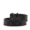 Louis Vuitton Monogram Eclipse LV Initiales Reversible Belt Secondhand