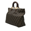 Fendi Large Zucca Canvas Twins Tote Secondhand