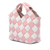 Secondhand LOEWE Mini Woven Calfskin Gingham Basket Bag