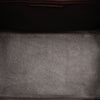 Celine Mini Tricolor Linen and Leather Luggage Tote Secondhand