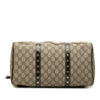 Gucci Medium GG Supreme Guccissima Heart Patches Joy Boston Bag Secondhand