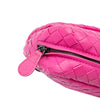 Secondhand Bottega Veneta Small Calfskin Intrecciomirage Embossed Butterfly Chain Crossbody