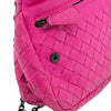 Secondhand Bottega Veneta Small Calfskin Intrecciomirage Embossed Butterfly Chain Crossbody