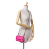 Secondhand Bottega Veneta Small Calfskin Intrecciomirage Embossed Butterfly Chain Crossbody