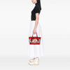 Burberry Vinyl Trimmed Supernova Check Coated Canvas Tote Secondhand