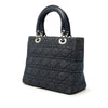 Dior Medium Denim Cannage Lady Dior Secondhand