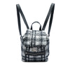 Chanel CC Nylon Tweed Printed Backpack Secondhand