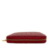 Celine Quilted Leather C Charm Zip Wallet Coin Case Secondhand