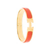Hermès Narrow Enamel Clic H Bracelet PM Secondhand
