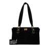 Secondhand Chanel CC Suede Caviar Stitched Tote