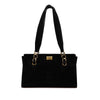 Secondhand Chanel CC Suede Caviar Stitched Tote