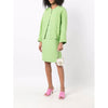 Chanel Apple Green Linen Dress Suit - '90s Second hand