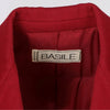 Basile Red Wool Doublebreasted Blazer - '80s Second hand