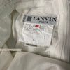 Lanvin White Cotton Skirt - '80s Second hand