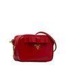 Saffiano Vernice Bow Crossbody Bag - '10s Second-hand