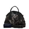 Camouflage Tessuto & Leather Bowler Bag - '10s Second-hand