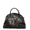 Camouflage Tessuto & Leather Bowler Bag - '10s Second-hand