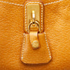 Leather Trimmed Canapa Handbag - '10s Second-hand