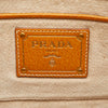 Leather Trimmed Canapa Handbag - '10s Second-hand