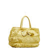 Nappa Gaufre Bow Handbag - '10s Second-hand