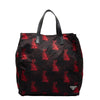 Bunny Print Tessuto Tote Bag - '10s Second-hand