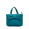 Tessuto Bow Handbag - '10s Second-hand