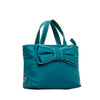 Tessuto Bow Handbag - '10s Second-hand