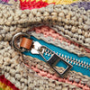 Raffia Rainbow Bunny Crossbody Bag - '10s Second-hand