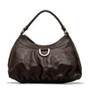 GG Signature D-Ring Shoulder Bag - '10s Second-hand