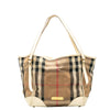 Nova Check Canvas Tote Bag - '10s Second-hand