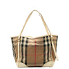 Nova Check Canvas Tote Bag - '10s Second-hand