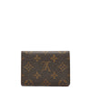 Monogram Canvas Vertical Card Case - '10s Second-hand