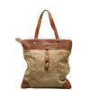 Leather Suede Tote Bag - '10s Second-hand