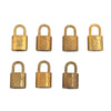 Brass Padlock & Key Set - '10s Second-hand