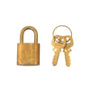 Brass Padlock & Key Set - '10s Second-hand