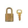 Brass Padlock & Key Set - '10s Second-hand