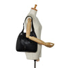 Leather Drawstring Shoulder Bag - '10s Second-hand