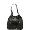 Leather Drawstring Shoulder Bag - '10s Second-hand